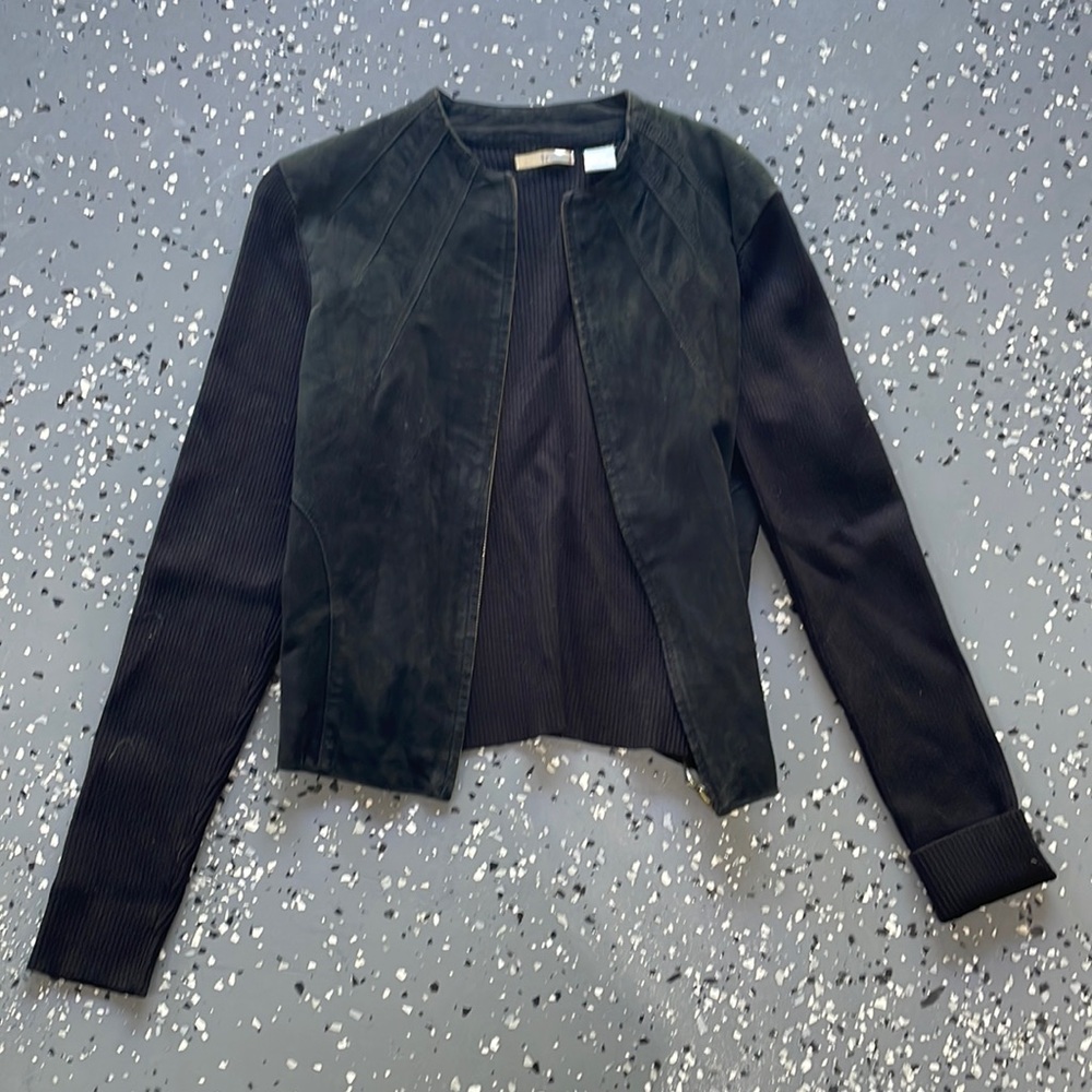 Genuine Leather Vintage Bomber Jacket